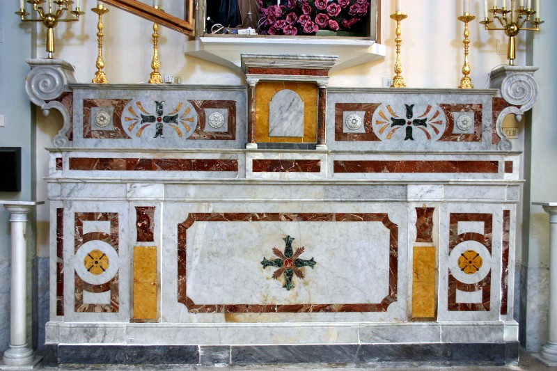 Maestranze napoletane sec. XX, Altare della Madonna di Lourdes