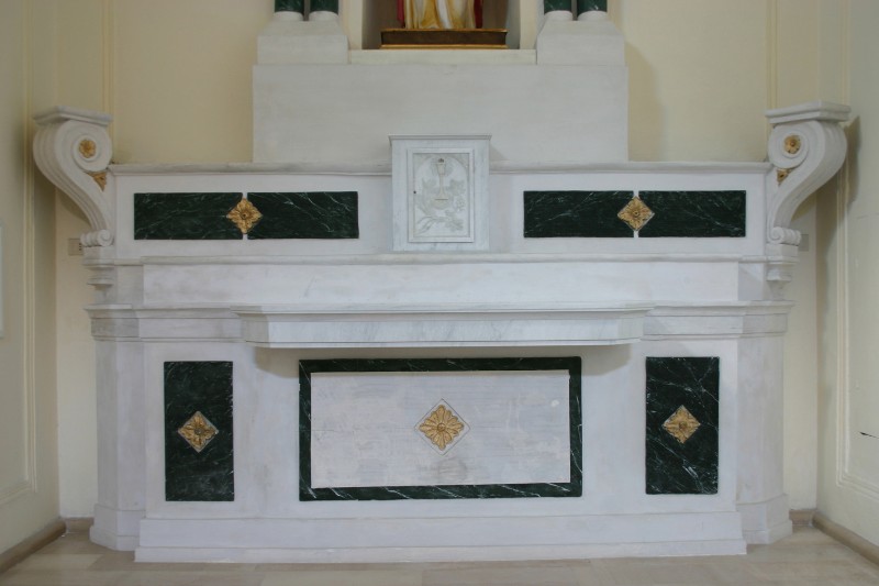 Maestranze napoletane sec. XIX, Altare del Sacro Cuore di Gesù