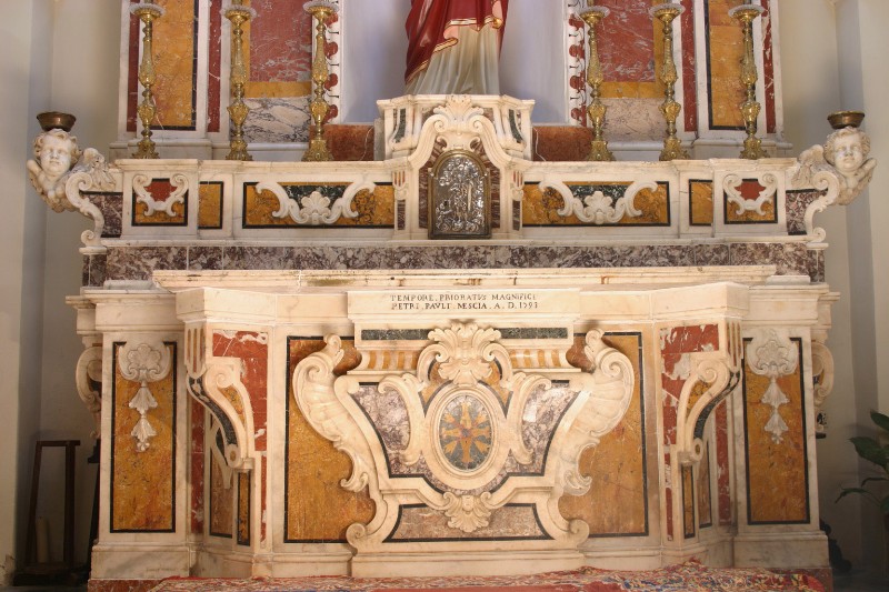 Maestranze napoletane (1793), Altare del Sacro Cuore di Gesù