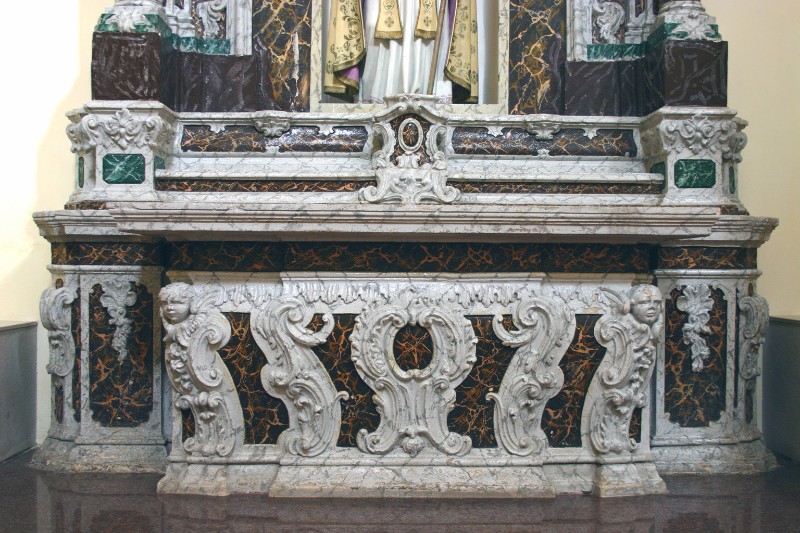 Maestranze Italia meridionale secc. XIX-XX, Altare di San Leone vescovo