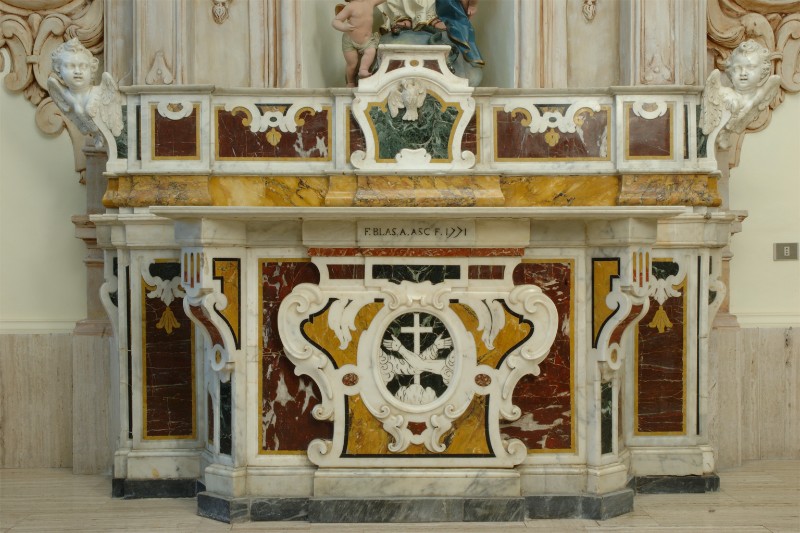 Maestranze pugliesi (1771), Altare dell'Immacolata concezione