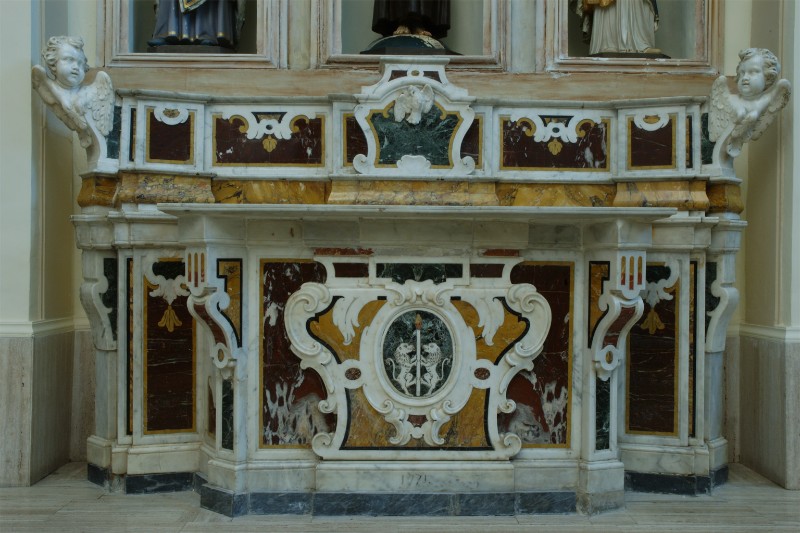 Maestranze pugliesi (1771), Altare di San Francesco d'Assisi