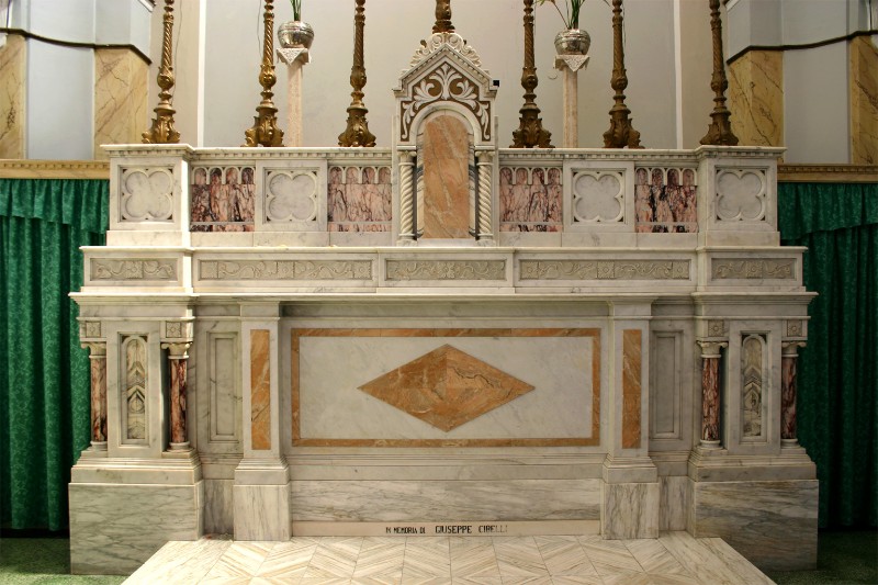 Maestranze pugliesi sec. XIX, Altare maggiore