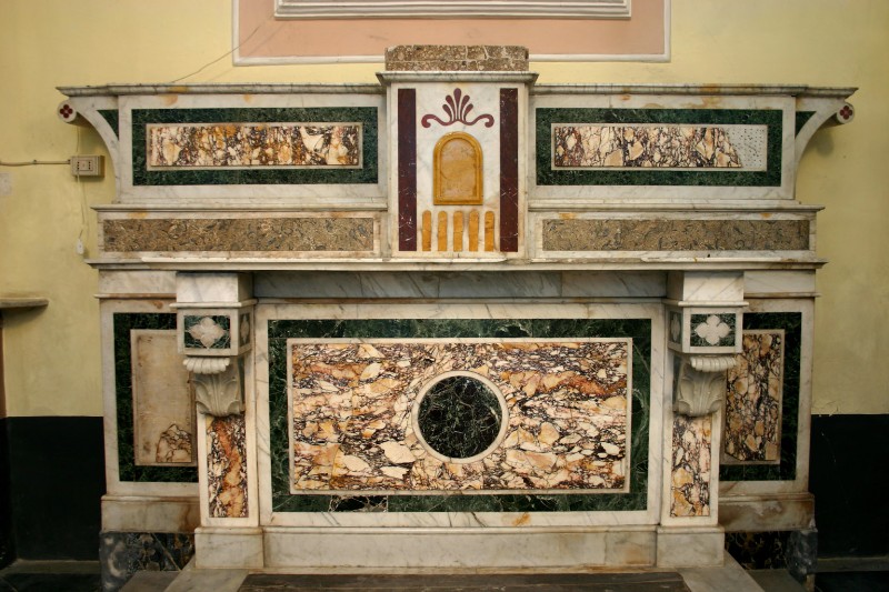 Maestranze napoletane sec. XIX, Altare di San Leone vescovo