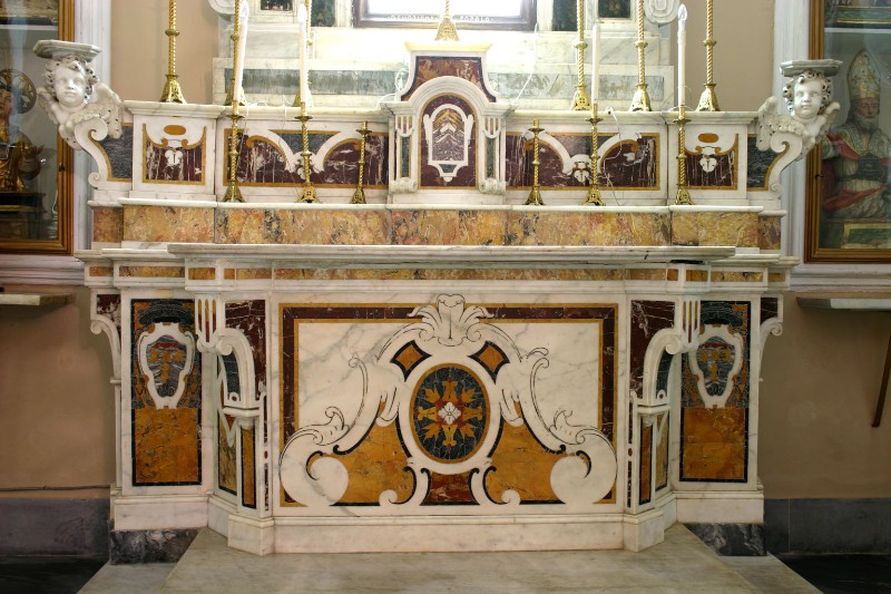Maestranze napoletane sec. XVIII, Altare di San Potito martire