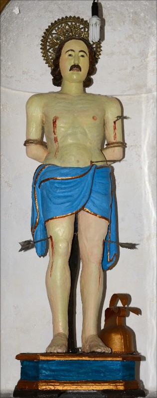 Scultore pugliese sec. XVIII, Statua di San Sebastiano