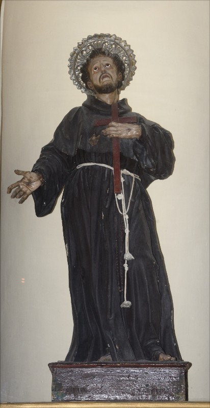 Colombo G. (1714), Statua di San Francesco d'Assisi
