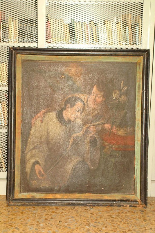 Bottega salentina sec. XVIII, San Luigi Gonzaga