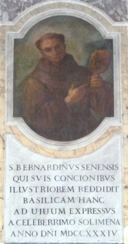 Solimena F. (1734), San Bernardino da Siena
