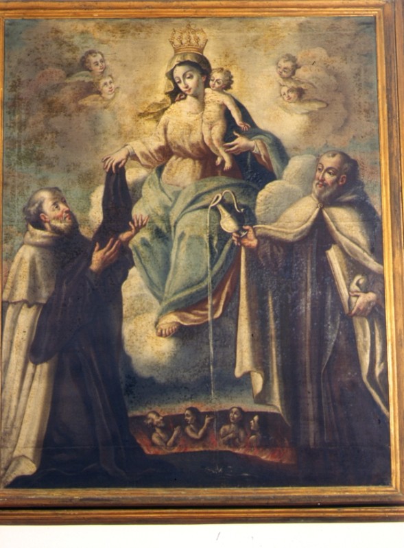 Carella D.A. sec. XVIII, Madonna con Gesù Bambino e santi