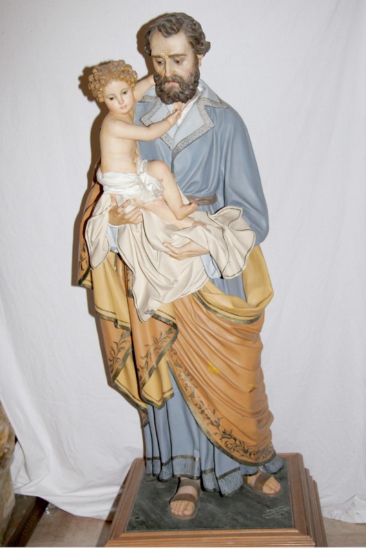 Bott. salentina sec. XIX, S. Giuseppe e Gesù Bambino