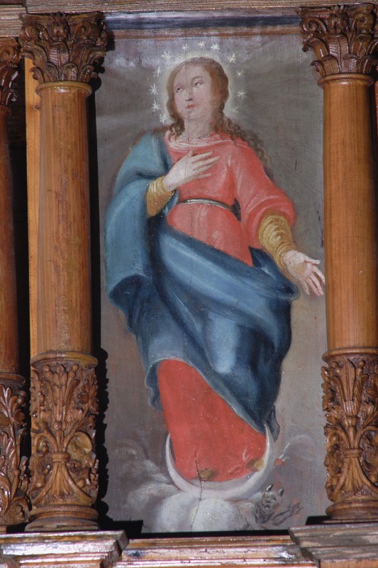 Ambito salentino sec. XVII, Madonna immacolata