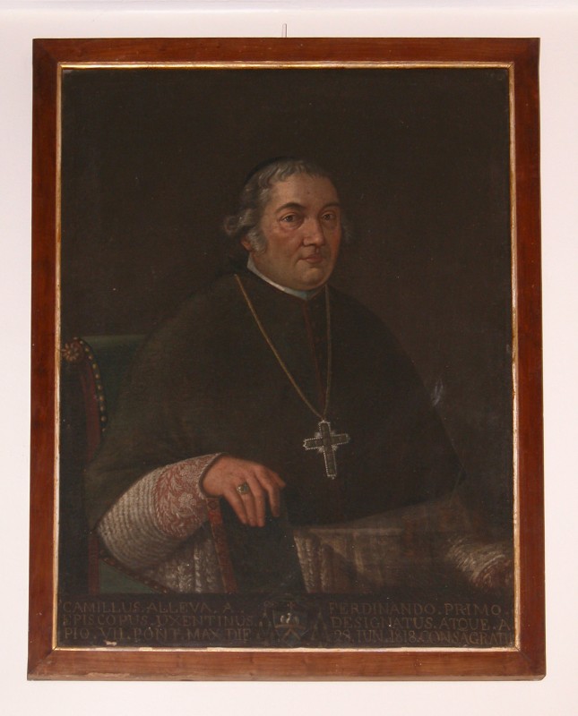 Ambito salentino (1818), Ritratto di Monsignor Alleva Camillo
