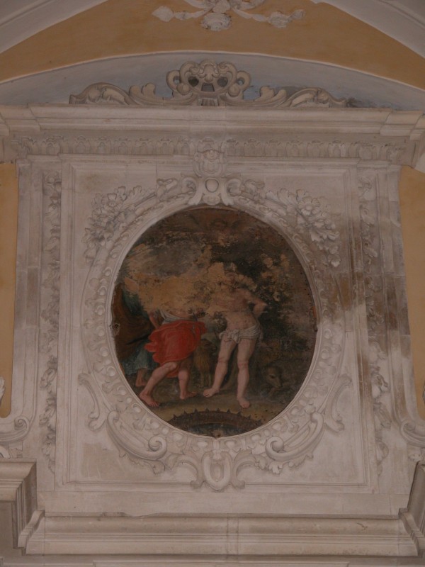 Bottega salentina sec. XIX, Dipinto di San Sebastiano