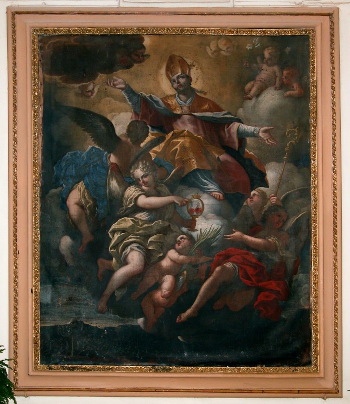 Ambito salentino sec. XIX, Dipinto di San Gennaro