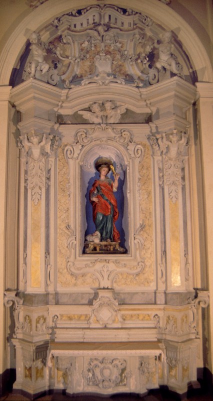 Bottega dell'Italia meridionale sec. XVIII, Altare di Santa Martina