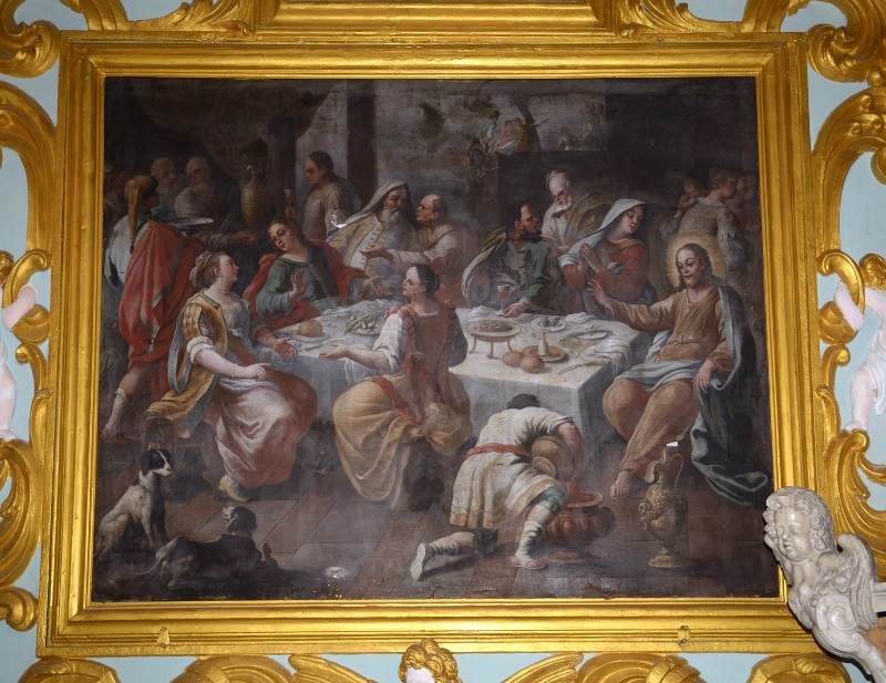 Carella D. A. sec. XVIII, Dipinto delle Nozze di Cana