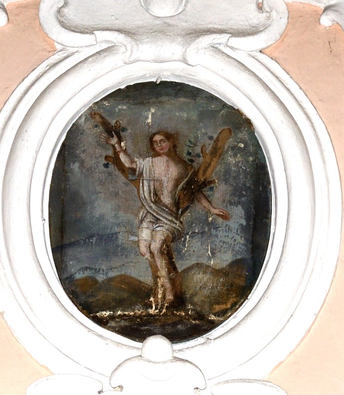 Ambito pugliese sec. XVIII, Dipinto di San Sebastiano