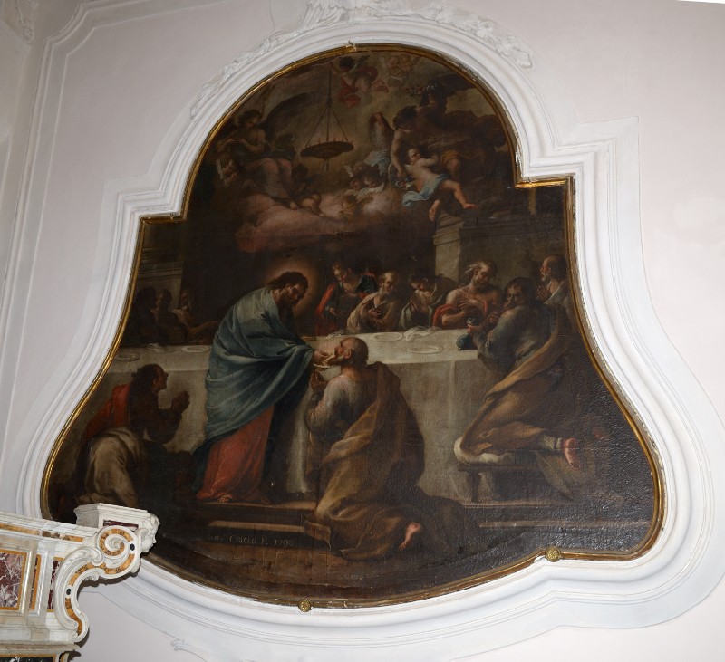 Carella D. A. (1796), Dipinto della Comunione di San Pietro