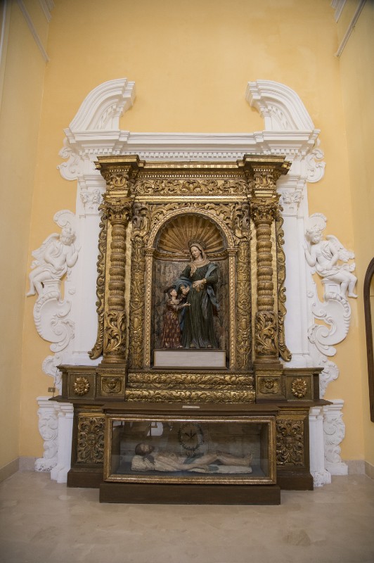 Ambito pugliese secc. XVII-XVIII, Altare di Sant'Anna