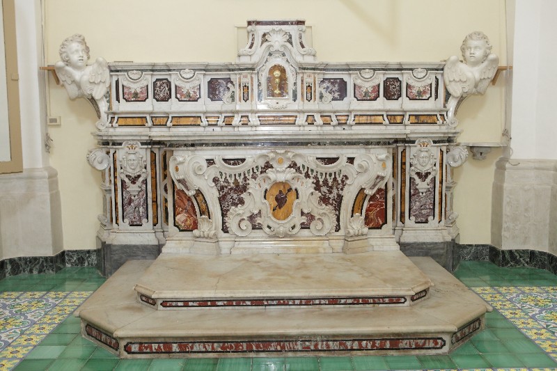 Marmoraio dell'Italia meridionale sec. XVIII, Altare di Santa Teresa