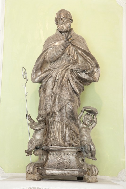 Argentiere napoletano (1730), Statua di Sant'Erasmo