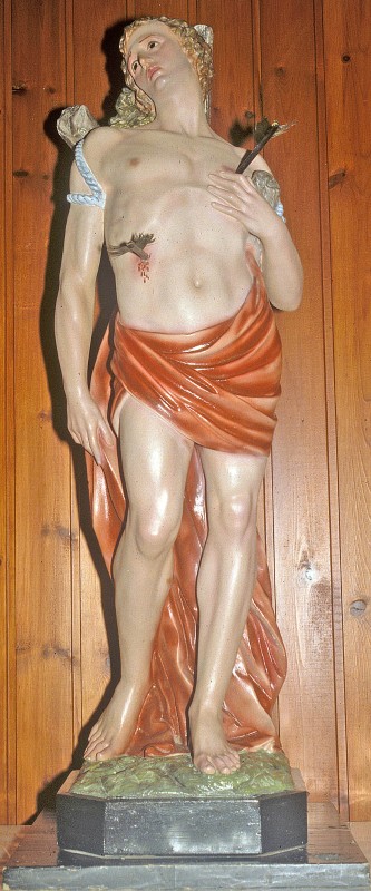 Ambito romano sec. XX, Statua di San Sebastiano