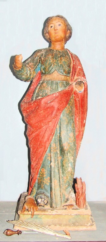Bottega sarda sec. XVIII, Sant'Agata