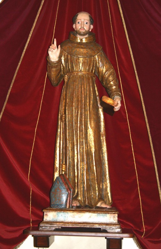 Diana A. (1804), Statua devozionale San Bernardino da Siena