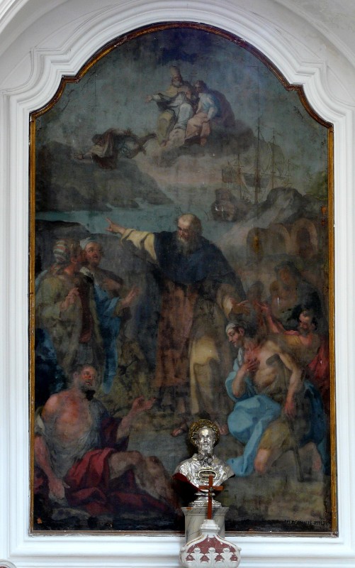 Mercurio A. (1779), Dipinto di San Calogero
