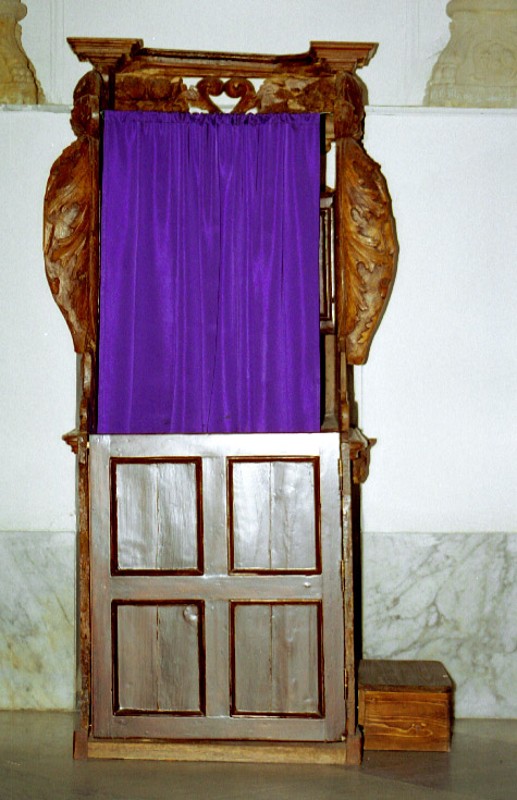 Vicari O. sec. XVIII, Confessionale