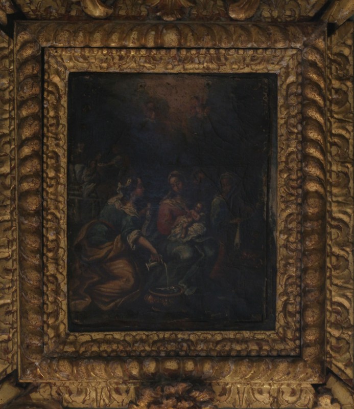 Bottega siciliana sec. XVII, Nascita di Maria