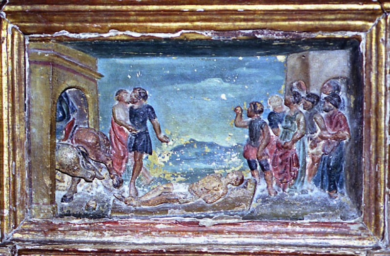 Lo Cascio M. - Lo Cascio S. (1597), Seppellimento di San Giorgio