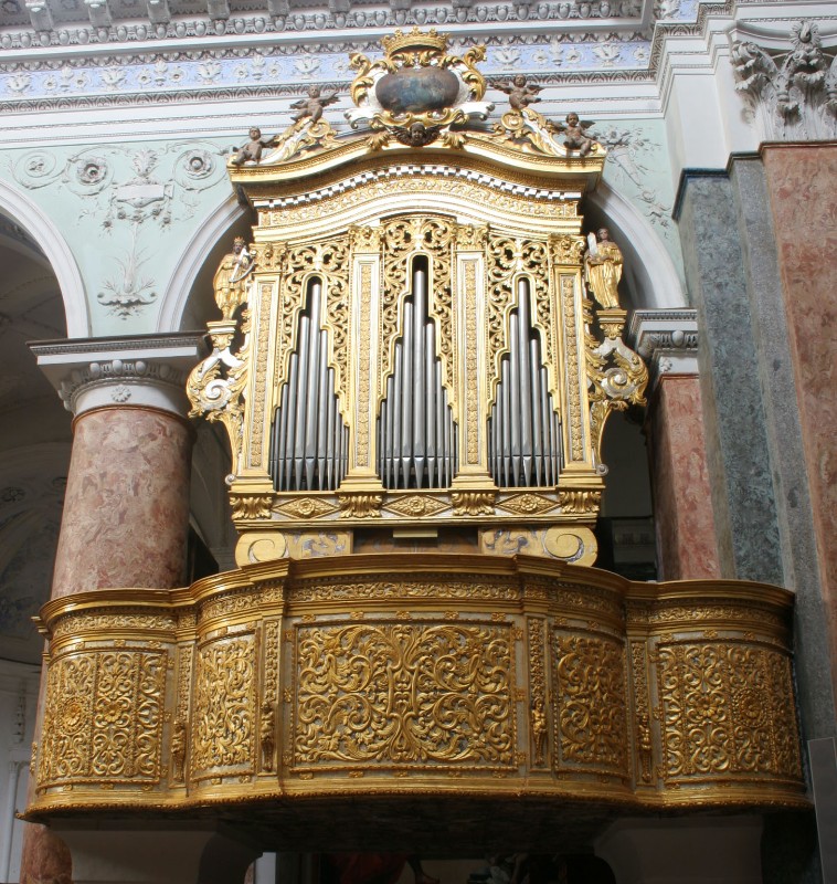 Bottega siciliana sec. XVIII, Organo a canne