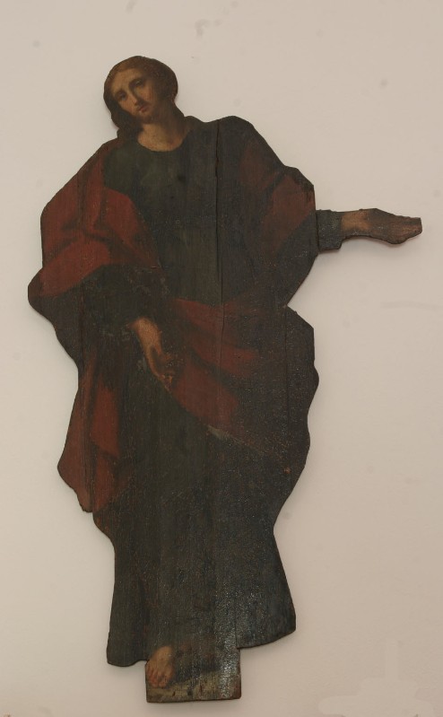 Bottega siciliana sec. XVI, San Giovanni Evangelista