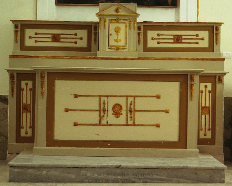 Maestranze siciliane (1908), Altare di Santa Teresa