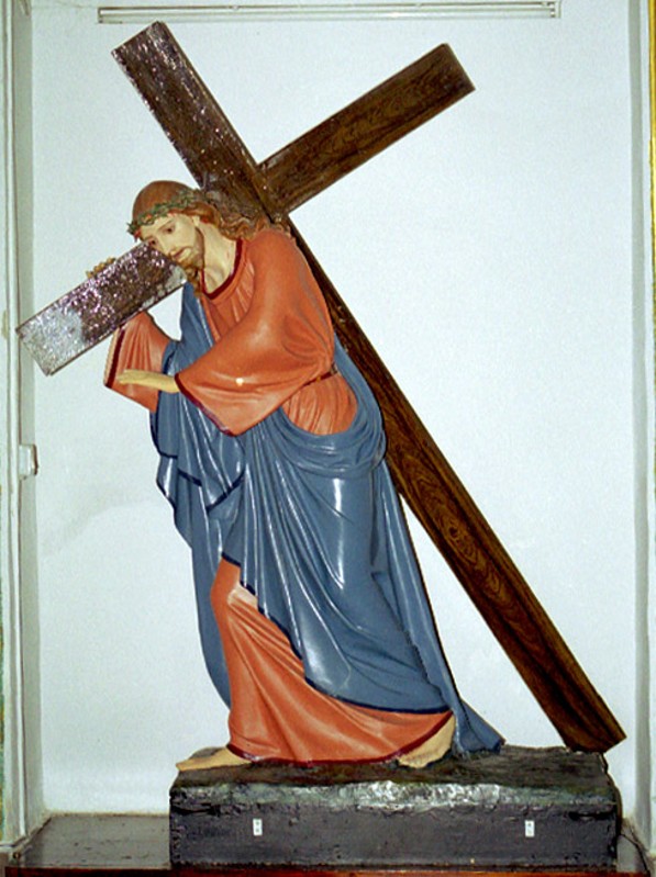 Bottega italiana sec. XX, Gesù portacroce