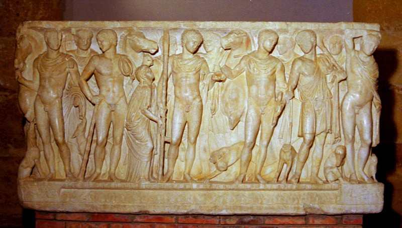 Maestranze ellenistico-romano sec. II, Sarcofago di Fedra