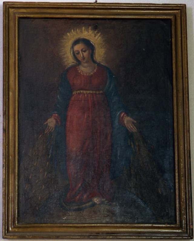 Bottega siciliana sec. XIX, Madonna Immacolata