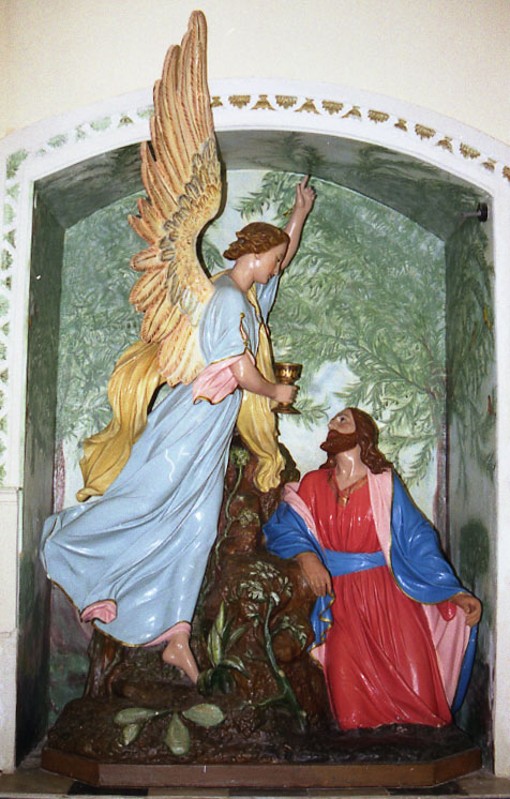 Bottega italiana sec. XX, Gesù Cristo nell'orto del Getsemani