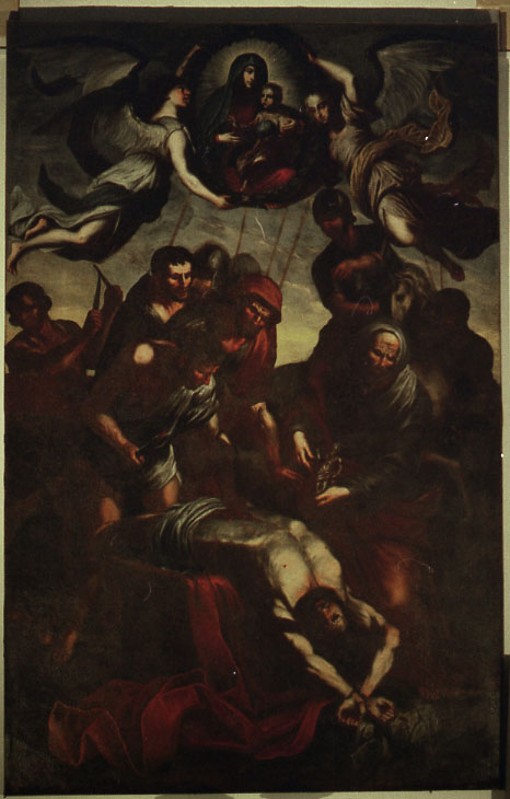 Magro N. (1657), Martirio di Sant'Erasmo