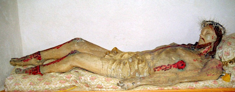 Bottega siciliana sec. XVIII, Cristo morto