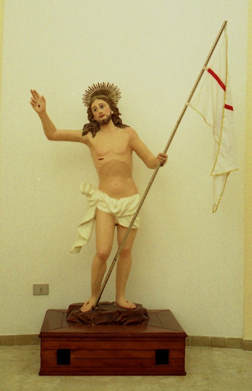 Bottega italiana sec. XX, Gesù Cristo risorto