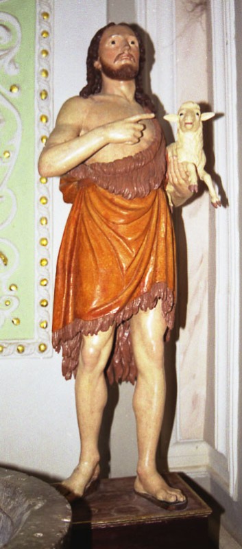 Bottega siciliana sec. XVIII, San Giovanni Battista