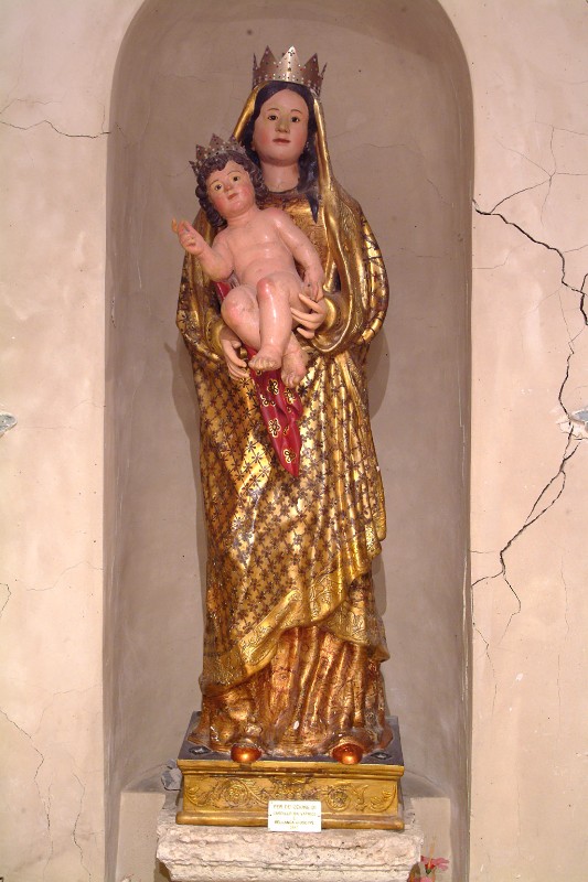 Bottega siciliana sec. XVI, Statua di Maria SS. dei Miracoli