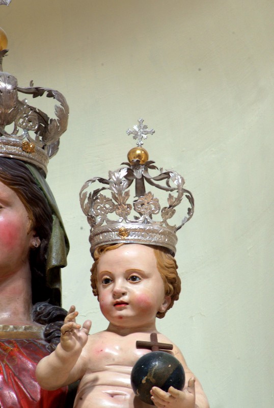 Bottega siciliana sec. XIX, Corona della statua di Gesù Bambino