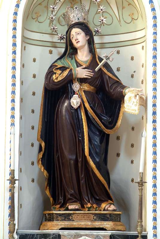 Biangardi F. (1875), Statua della Madonna addolorata