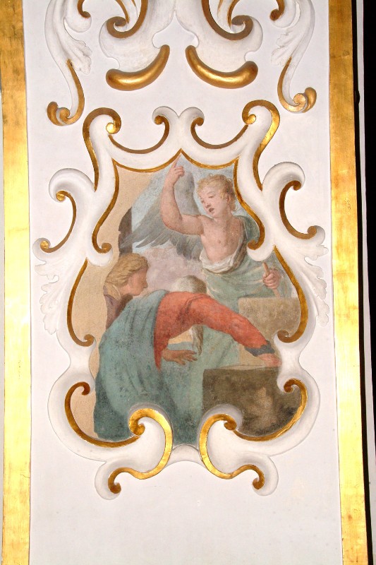 Borremans G. (1720), Affresco con Sara e Tobia nella camera nuziale