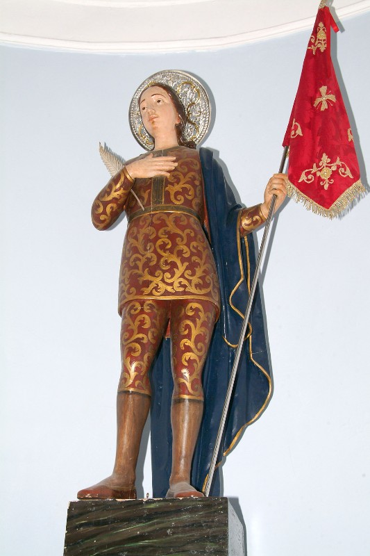 Bottega siciliana sec. XIX, Statua di S. Prospero