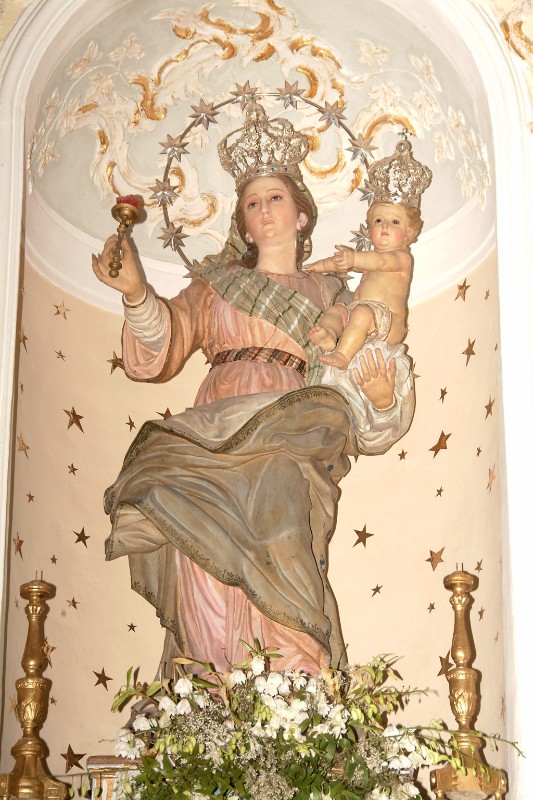 Bottega siciliana sec. XIX, Statua di S. Maria della Luce